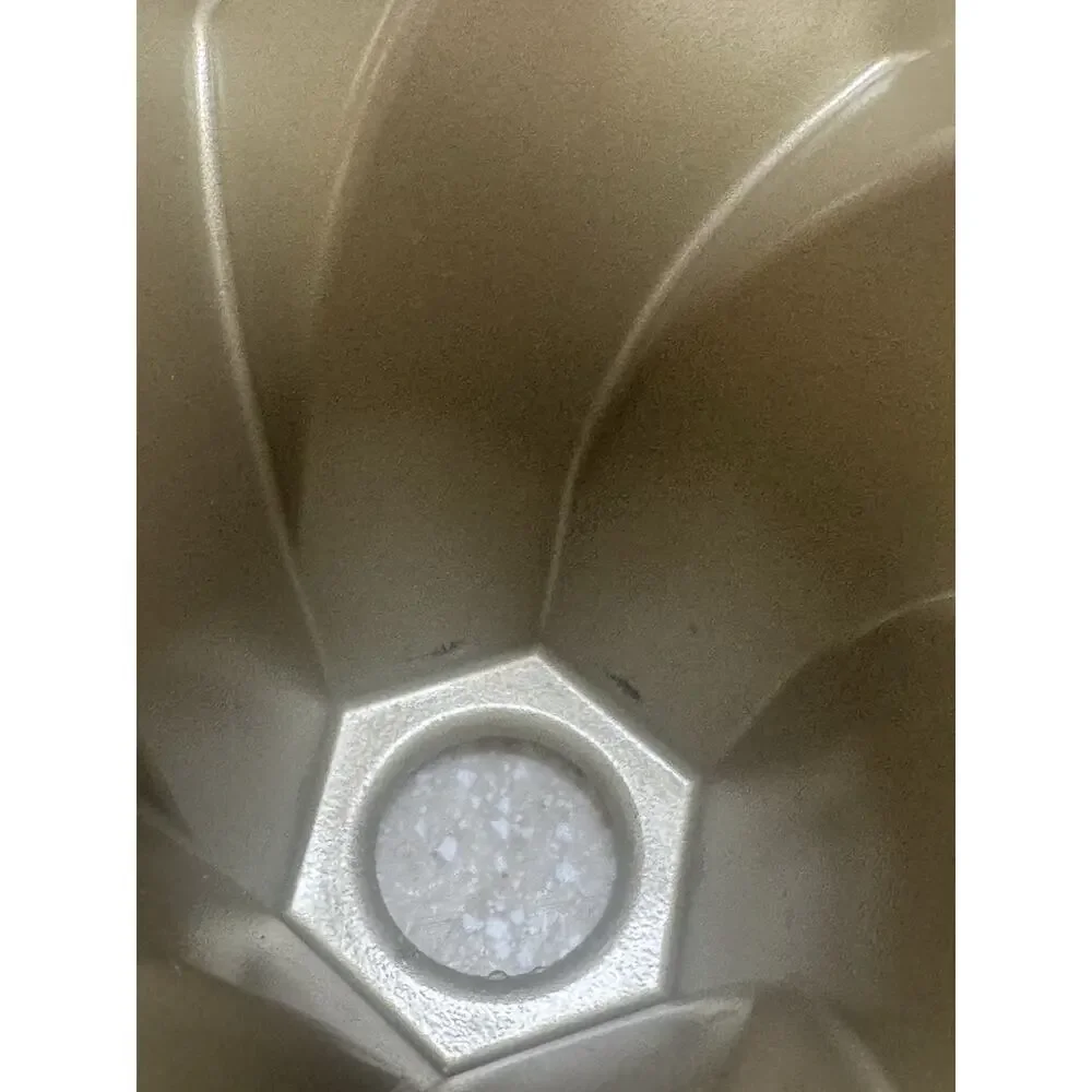 Nordic Ware 75th Anniversary Braided Bundt Cake Pan Gold 12 Cup Made in USA